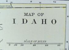 Vintage 1900 IDAHO Map 11