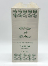 Vintage F. Millot Crepe de Chine Eau De Toilette Parfumeur 3 FL OZ NIB picture