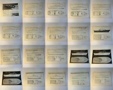 1956 CHRIS-CRAFT Constellation, Cruiser, Futura Deck Plans & Ads MEGA LOT Of 20 picture