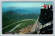 NY-New York Scenic Adirondacks Highway To The Sky Lookout Vintage c1962 Postcard picture