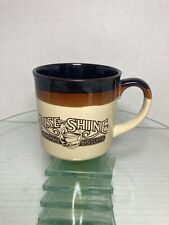Vintage 1986 HARDEES Restaurant RISE & SHINE Homemade Biscuits COFFEE Cup 3.25