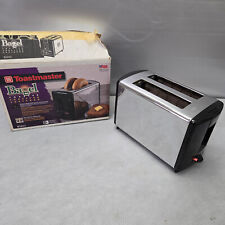 Vintage Toastmaster Bagel Toaster Chrome Made in USA Model B1015 Tested picture