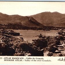c1910s Morocco Atlas Marocain Valley of the river Goundafa Postcard Gounafa A40 picture