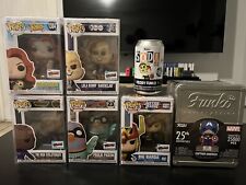 New York Comic Con Limited Edition 2023 Funko pop lot + Pop Protectors Included picture