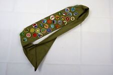 Vintage BSA Boy Scout Eagle Scout Sash OVER 30 Patches picture