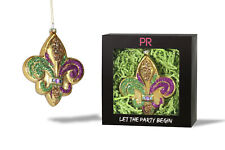 Party Rock | Mardi Gras Glass Ornament | Misfits Collection picture