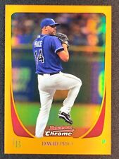 David Price 2011 Bowman Chrome Orange Refractor 14/25 #92 RAYS RED SOX picture