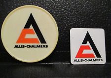 Allis Chalmers AC Triangle Logo Trademark Magnet & Sticker Decal Advertising Lot picture
