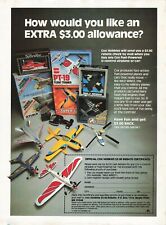 Cox Hobby Planes Ad 80'S Vtg Print Ad 8X11 Wall Poster Art picture