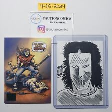 2019 TOPPS ART OF TMNT Ninja Turtles #65 Eastman (94/99) + ZW Casey Sketch Card picture