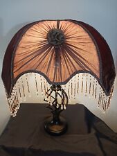 Vintage Victorian Beaded Lamp Shade Ornate Romantic Boudoir *Lamp Shade Only* picture