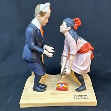 Vintage The 12 Norman Rockwell Figurines 