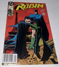 DC Comics Robin #1 Newsstand Key Issue First App. Lynx Complete with Poster 1991 picture