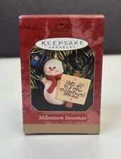 1999 Hallmark Keepsake Ornament Millennium Snowman picture