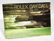 ROLEX DAY-DATE 1989 Booklet Manual Brochure 18238 18239 TRIDOR Spanish Español / picture