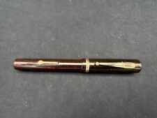 Antique 1925 Salz Bros.  Oversize Fountain Pen with 14kt Gold Warranted Nib picture