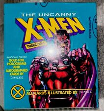 New 1992 Factory Sealed Impel The Uncanny X-Men Trading Cards Magneto Jim Lee 🔥 picture