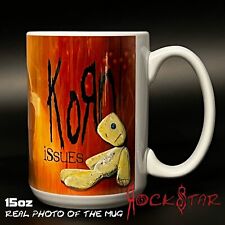KORN Coffee mug JD ISSUES 15oz - KoRn Jonathan Davis Issues 15oz  picture