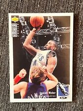 NBA BASKETBALL 95/96 UPPER DECK STICKER ISAIAH RIDER MINNESOTA TIMBERWOLVES # 84 picture