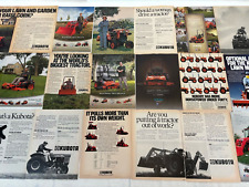 Kubota Equipment 27 Magazine Ads 1977 - 2016 Collection picture