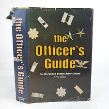 The Officer's Guide for the US Army Officer; 1973 HC/DJ 37th Edition US Military picture
