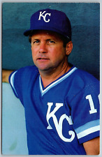 Dick Howser Kansas City Royals Baseball Sports Vintage Postcard picture