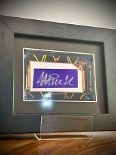 MAGIC JOHNSON - AUTHENTICATED AUTOGRAPH JERSEY - BECKETT COA - FRAMED DISPLAY picture
