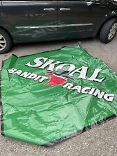 Vintage SKOAL Bandit Racing NASCAR Track Banner Garage Man Cave Decor large rare picture
