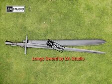 40inch Longs Sword Custom Handmade D2 Steel Viking Professional Ready for Battle picture