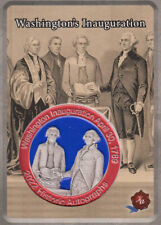 2022 Washington Chronicles Challenge Coin Washington's Inauguration picture