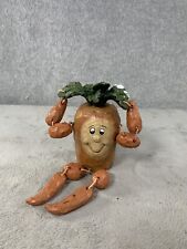 Vintage Vegetable Carrot Shelf Sitters Characters Resin picture