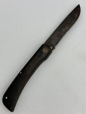 Vintage D.R.G.M Carl Schlieper Single Blade Sod Buster Folding Pocket Knife picture