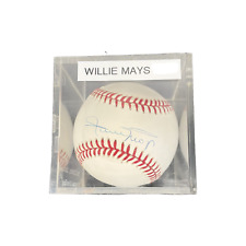 WILLIE MAYS AUTOGRAPHED SIGNED MLB BASEBALL - ROLLIE FINGERS COA picture