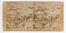 Rare 1870s Muybridge Stereoview of Chinese Miners Panning for Gold picture