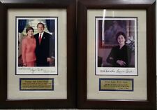 George W Bush & Laura Bush Signed Framed COA Success Classics, Inc. 1st & 2nd ed picture