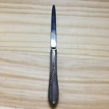 Vintage Reed & Barton Carved Wheat on Sterling handle Silver Letter Opener 7.75