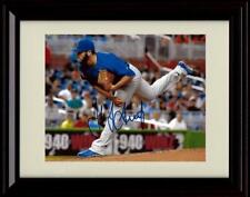 Gallery Framed Jake Arrieta - Pitching - Chicago Cubs Autograph Replica Print picture