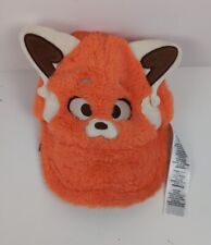 Disney Parks Pixar Turning Red Mei Red Panda Furry Fuzzy Adult Cap ONE SIZE picture