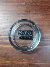 Vintage Wendy's Old Fashioned Hamburgers Restaurant Ashtray Clear Glass, 1980s picture