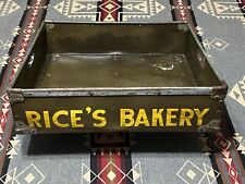 Kennett Fiber Manufacturing Co Box RICE’S BAKERY 1956-4 RARE Baltimore MD picture