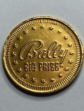 VINTAGE BALLY'S BIG PRIZE CENTRAL ARCADE SEASIDE HEIGHTS NJ TOKEN ALUMINUM #rz2 picture