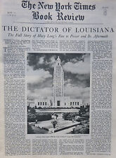 LOUISIANA HAYRIDE HUEY LONG - HEISER FISCHER FULLER CLOMAN 1941 MAY 11 NY Times picture