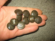 10 pieces of old Polish military buttons picture