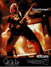 PRS Guitars - CHAD KROEGER of NICKELBACK - 2009 Print Ad picture