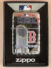 Boston Red Sox MLB World Series Champs High Polish Chrome Zippo Lighter NEW picture