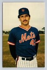 Bob Ojeda, Mets Baseball Pitcher, People, Vintage Postcard picture