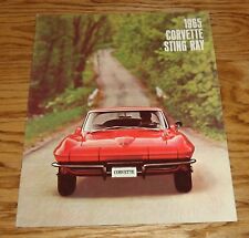 1965 Chevrolet Corvette Sting Ray Sales Brochure 65 Chevy picture