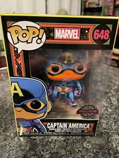 Funko Pop Captain America (Blacklight) #648 - Funko Special Edition picture