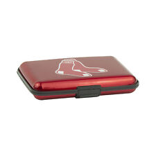MLB Boston Red Sox Slim Aluminum Credit Card Wallet with RFID Protection picture