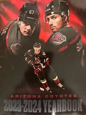 2023 2024 ARIZONA COYOTES YEARBOOK NHL HOCKEY FINAL EDITION SCARCE 90 PAGES picture